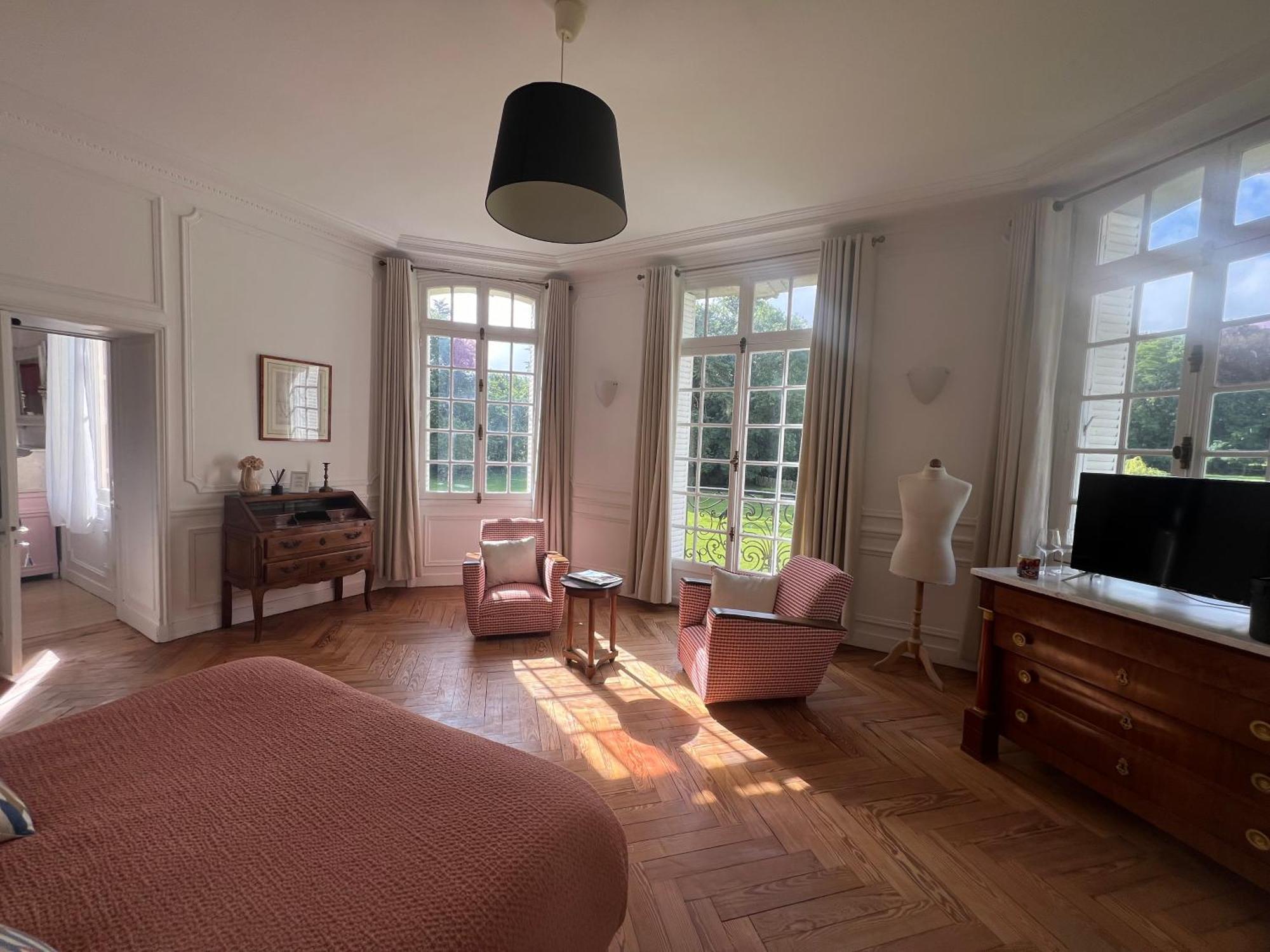 Le Chateau De Bertreville Saint Ouen Entre Mer Et Campagne Экстерьер фото