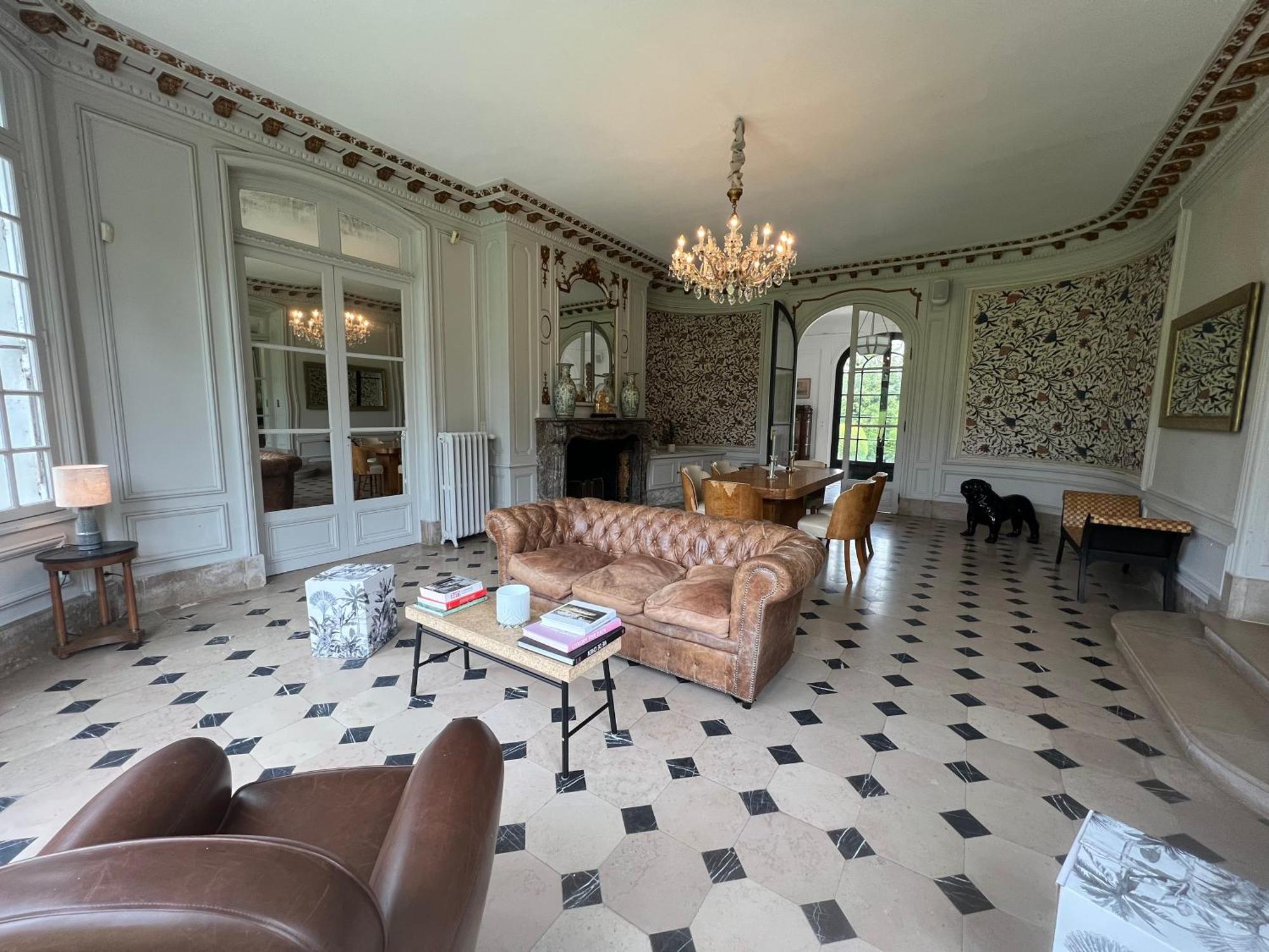Le Chateau De Bertreville Saint Ouen Entre Mer Et Campagne Экстерьер фото